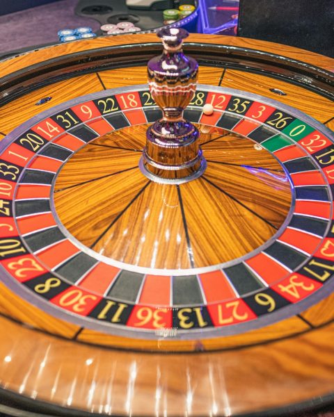 brown and green round analog clock