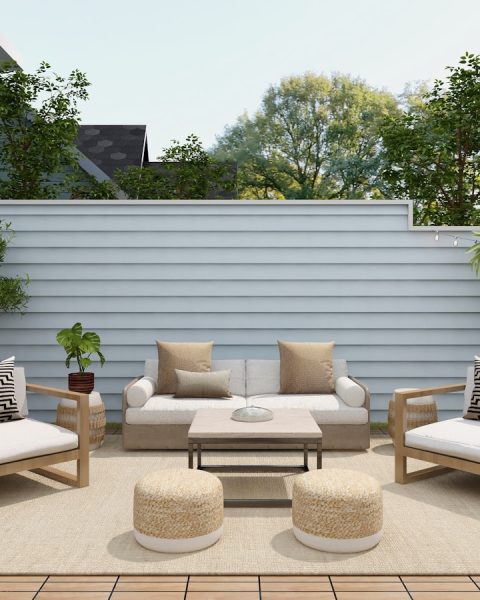 brown 2 seat sofa near white wall
