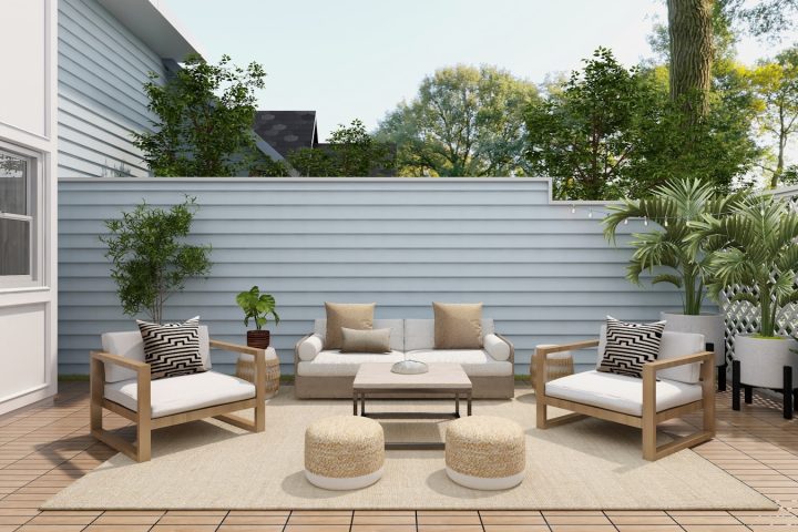 brown 2 seat sofa near white wall
